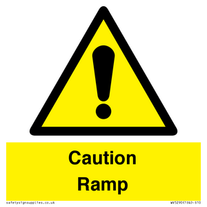 Caution Ramp